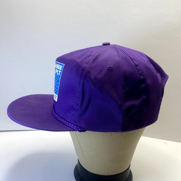 Vintage NHMA PLT 1995 Championship Plow Rally Series Snapback Rope Hat - Picture 4 of 12